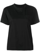 Sacai Layered Crewneck T-shirt - Black