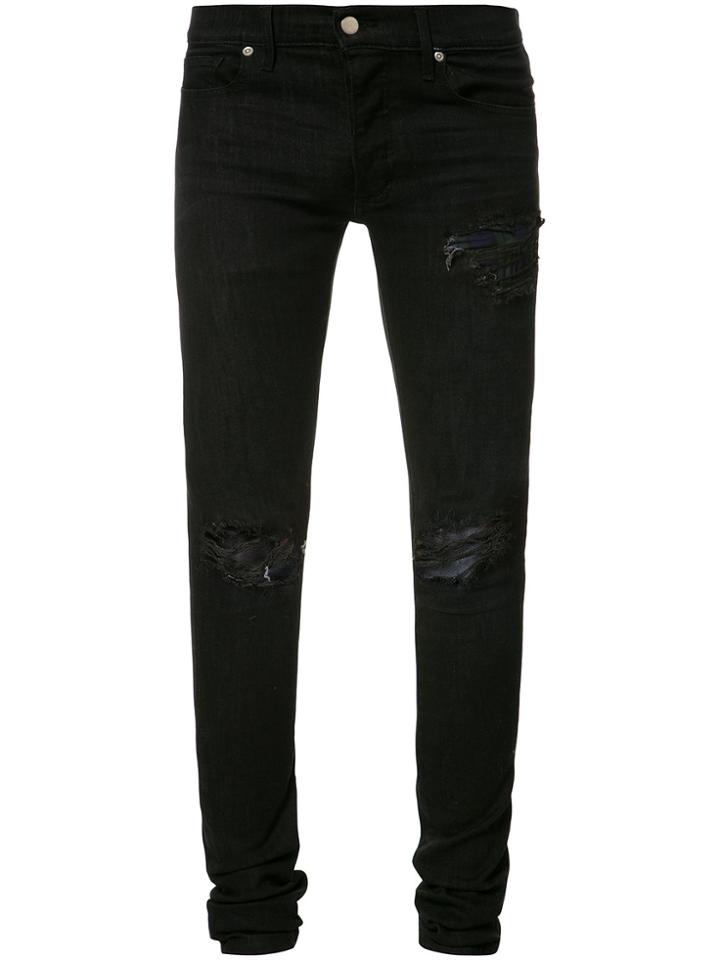 Rhude Boxer Super Skinny Jeans - Blue