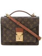 Louis Vuitton Vintage Monceau 2way Bag - Brown