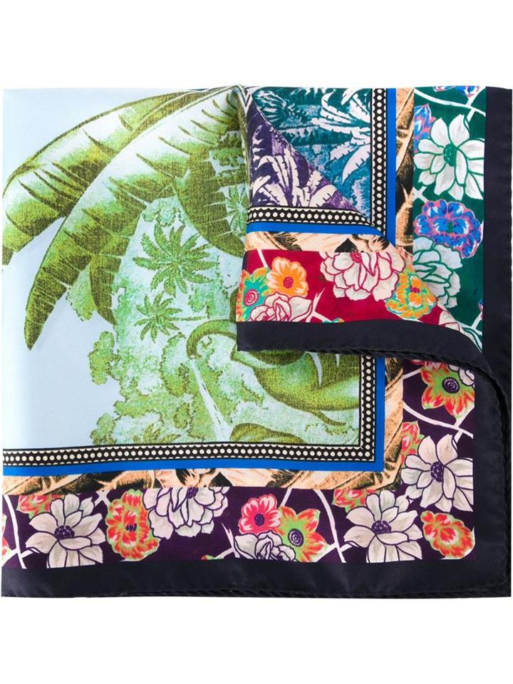 Etro Jungle Print Scarf