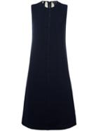 Tony Cohen 'yakini' Dress, Women's, Size: 40, Blue, Polyester