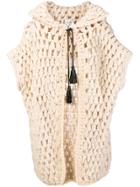 Forte Forte Hooded Longline Cardigan - Nude & Neutrals