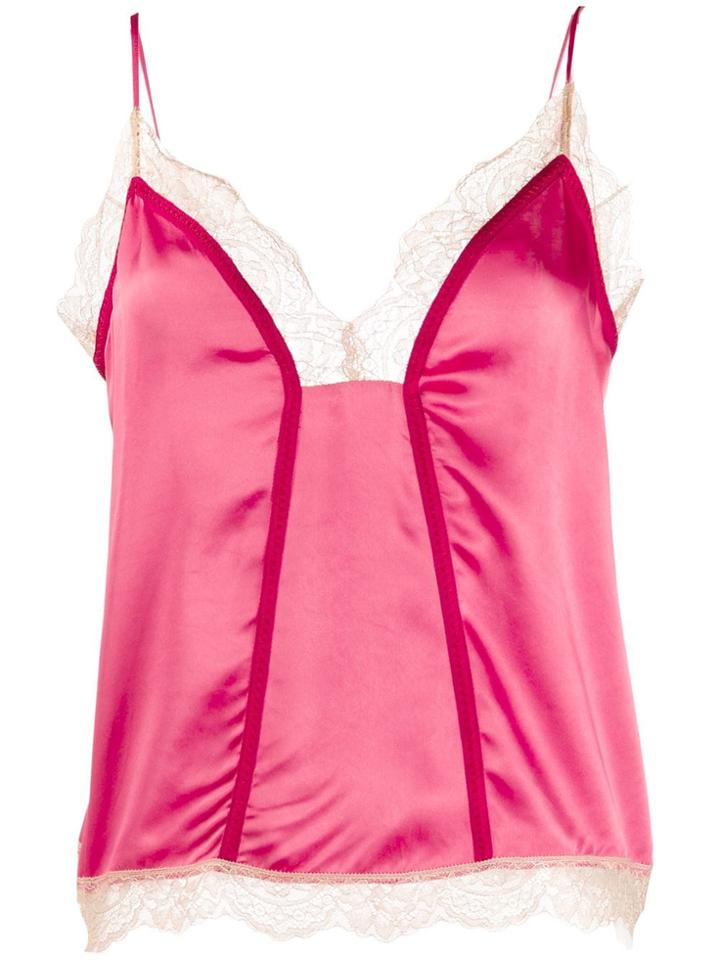 Pinko Lace Trimmed Camisole Top