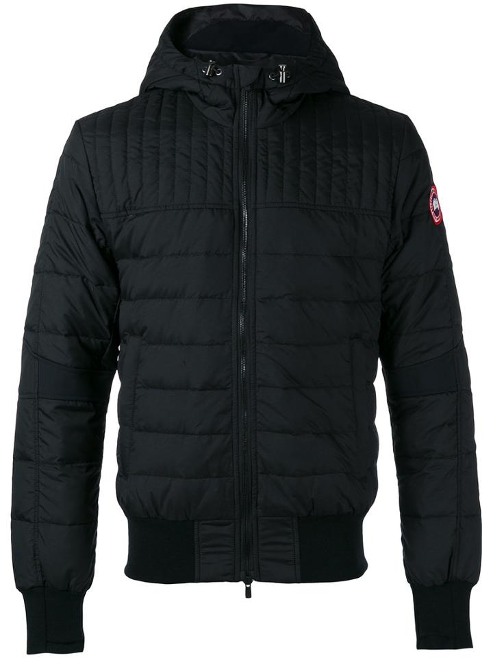 Canada Goose - Hooded Zip Jacket - Men - Nylon - L, Black, Nylon