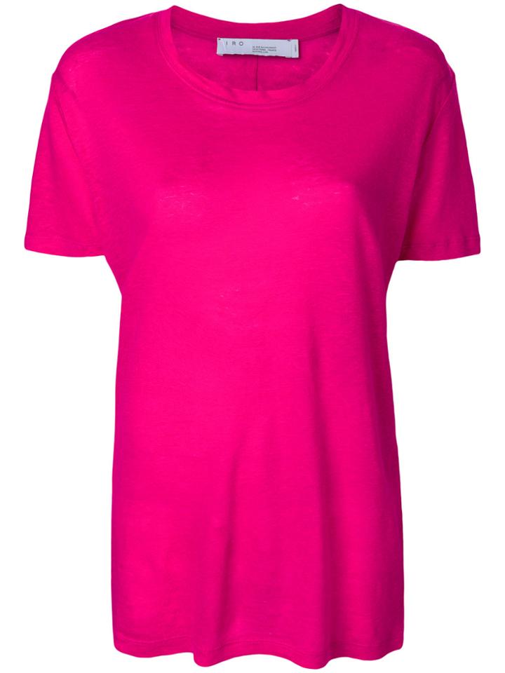 Iro Oversized T-shirt - Pink & Purple