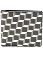 Pierre Hardy Geometric Print Billfold Wallet - Black