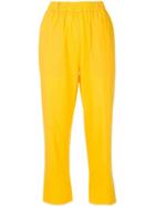 Sara Lanzi Elasticated Trousers - Yellow