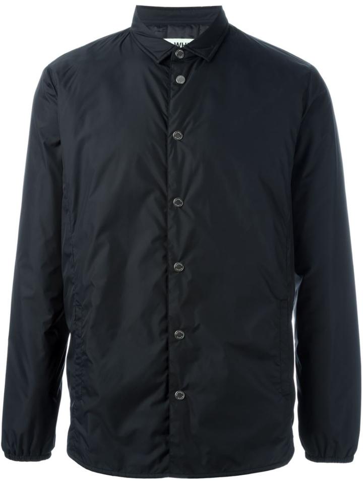 Off-white Logo Print Shirt Jacket