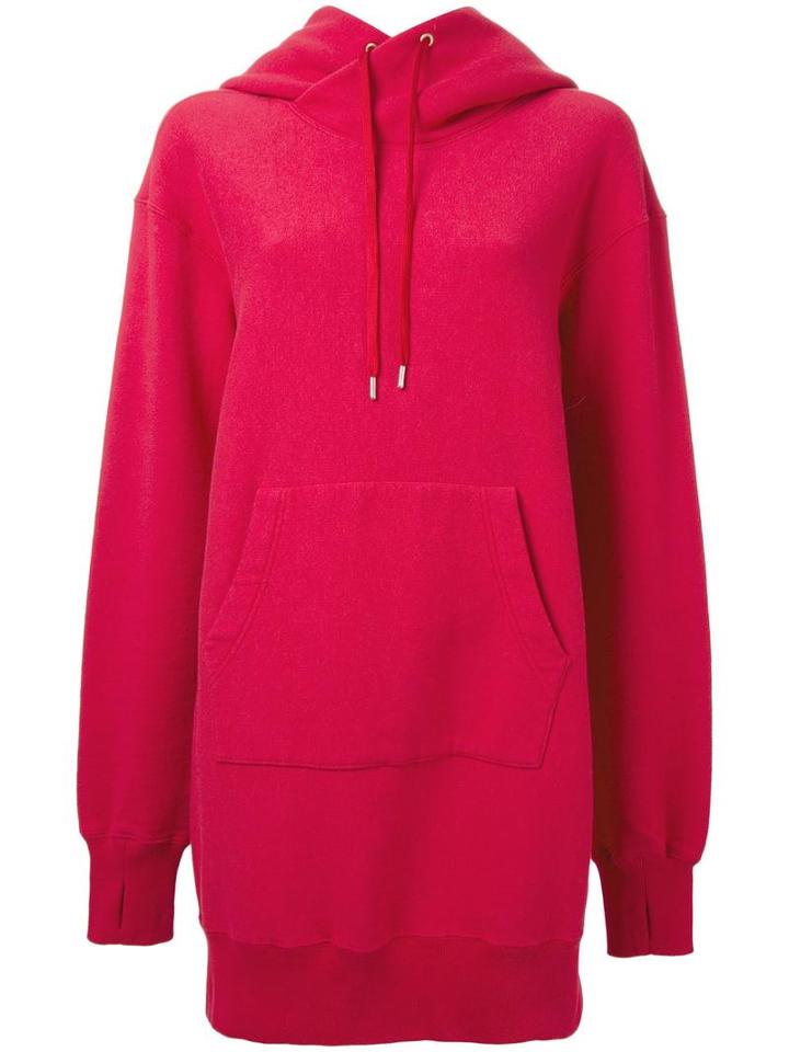 Cityshop Skater Hoodie, Women's, Red, Cotton