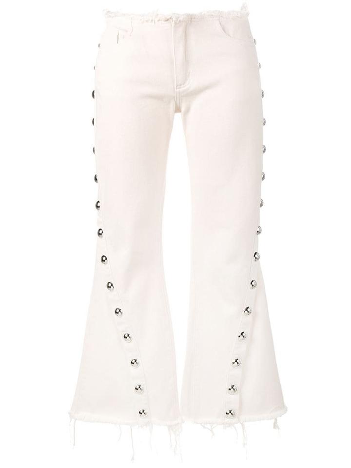 Marques'almeida Capri Buttoned Jeans - Neutrals