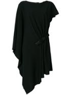 Lanvin Gathered Detail Dress - Black