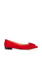 Sergio Rossi Milano Mia Ballerinas - Red