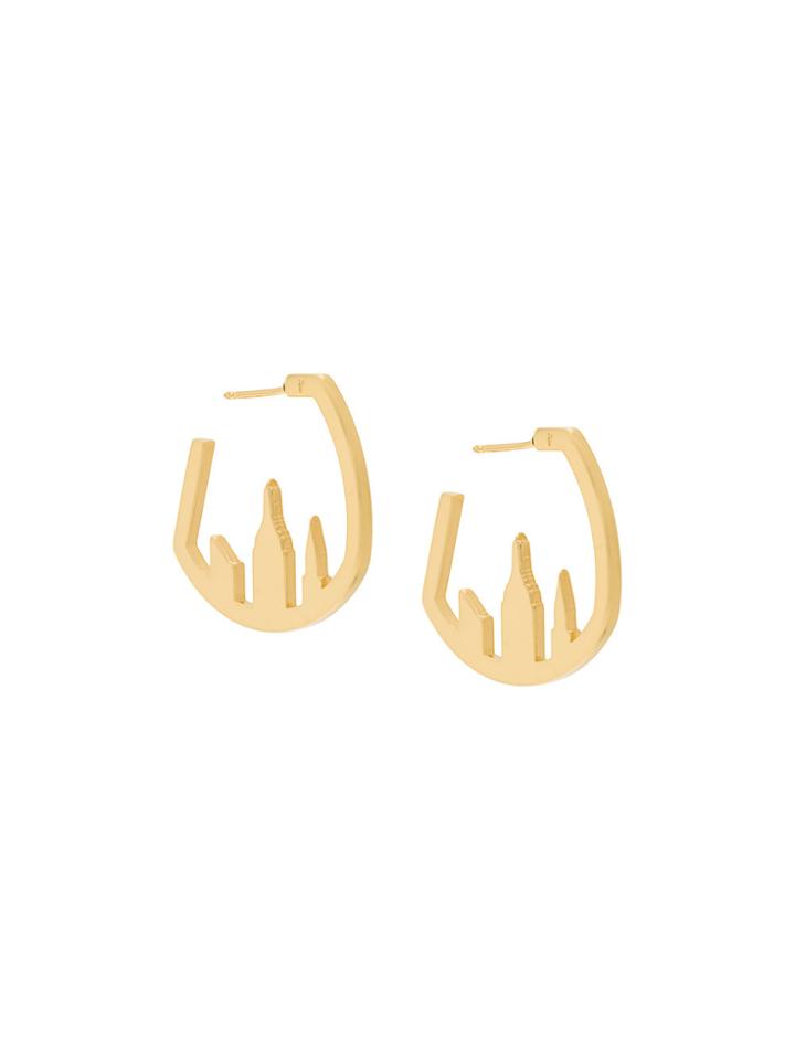Catalina D'anglade Woolworth Earrings - Metallic