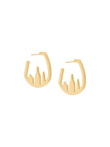 Catalina D'anglade Woolworth Earrings - Metallic