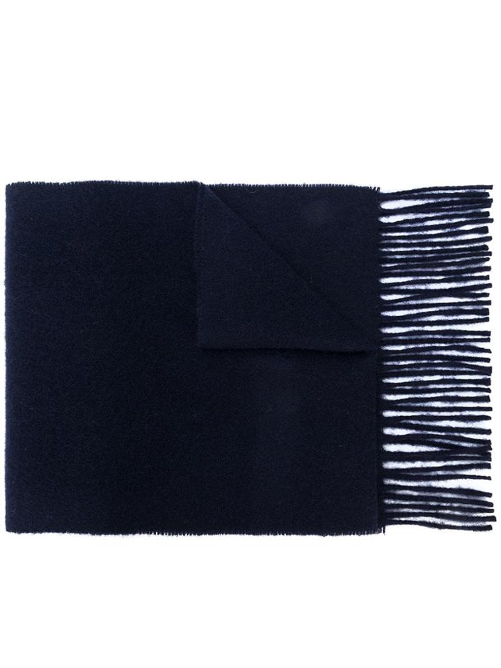 Ami Alexandre Mattiussi Plain Scarf - Blue