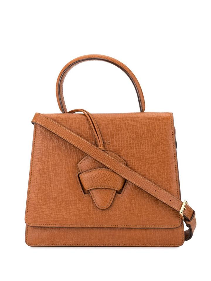 Loewe Pre-owned Barcelona Tote Bag - Brown