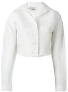 Gianfranco Ferre Vintage Crop Jacket, Women's, Size: 36, White