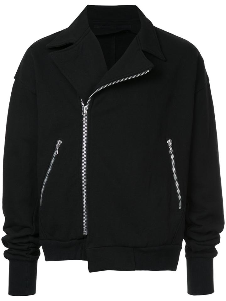 Julius Biker Bomber Jacket - Black