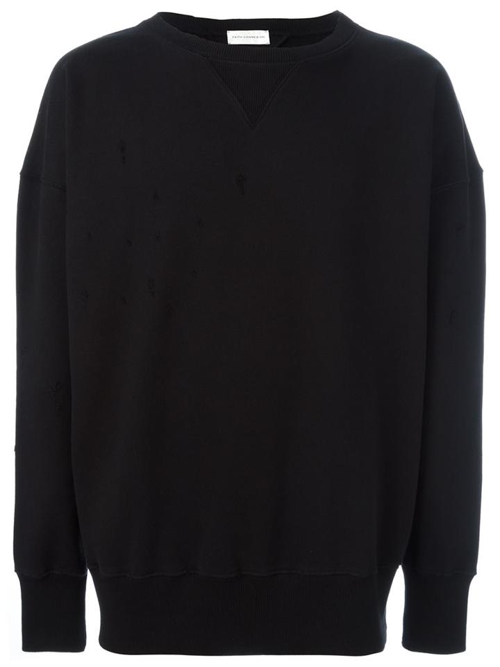 Faith Connexion Destroyed Sweatshirt