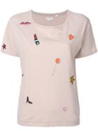 Chinti & Parker Lolita Purse T-shirt - Pink & Purple