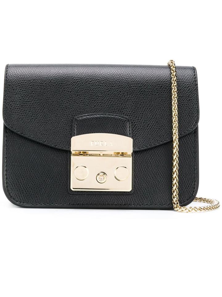 Furla Metropolis Cross Body Bag - Black