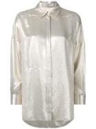 Poiret Metallic Shirt - Gold