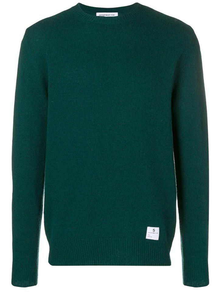 Department 5 Crew Neck Jumper - Green
