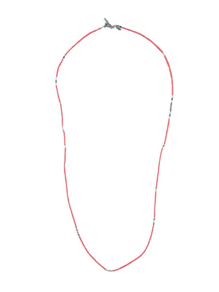 M. Cohen '4 Layer Stacked Mini' Necklace, Men's, Red