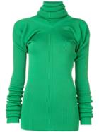 Marni Structured High Neck Sweater - Green
