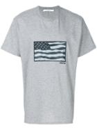 Givenchy - Usa Flag T-shirt - Men - Cotton - Xs, Grey, Cotton