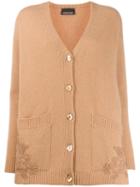 Ermanno Ermanno V-neck Cardigan - Neutrals