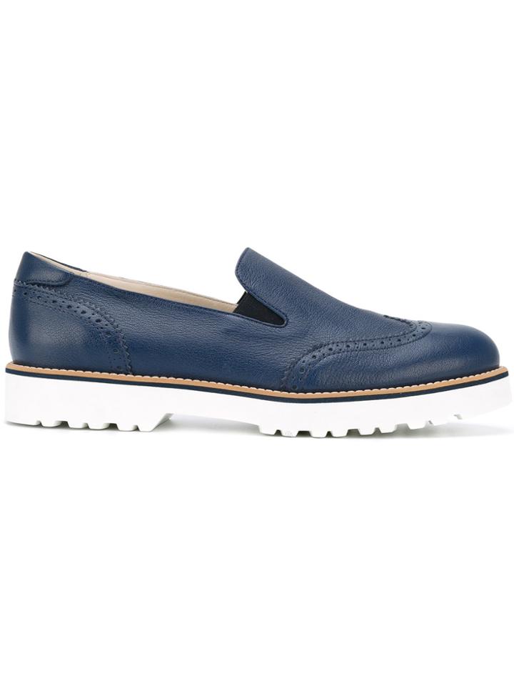 Hogan Chunky Sole Loafers - Blue
