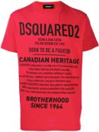 Dsquared2 Slogan Print T-shirt