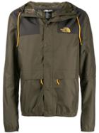 The North Face Logo Print Hooded Jacket - Green