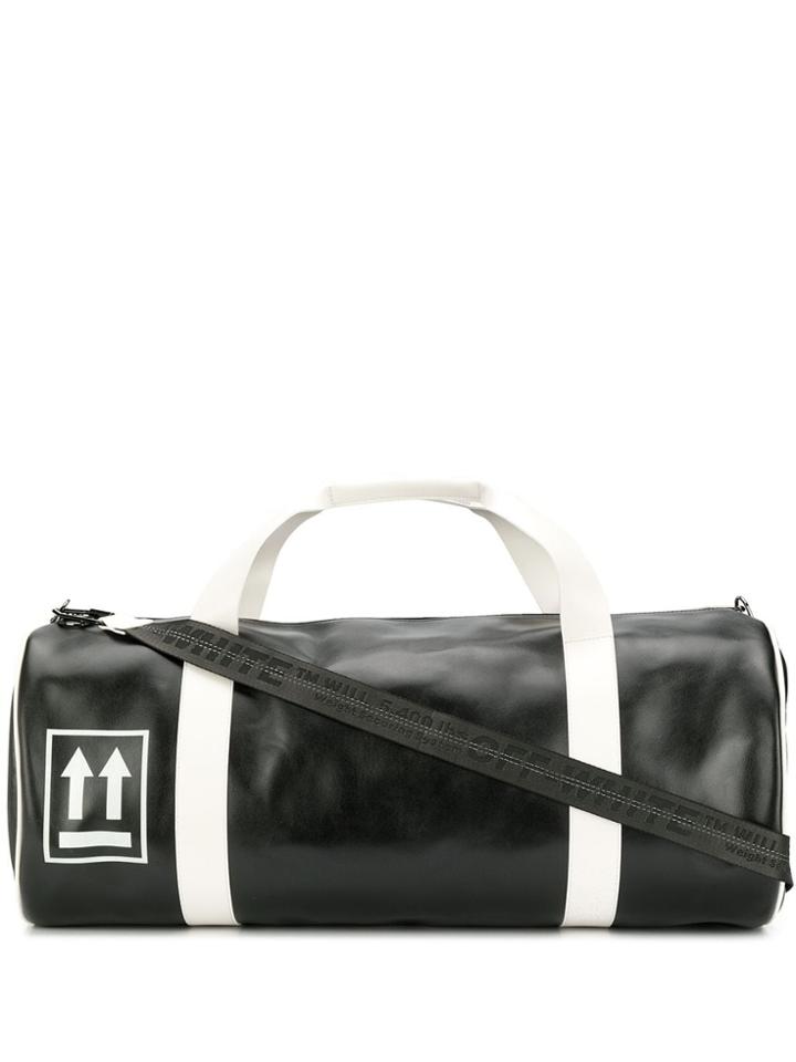 Off-white Arrow Logo Duffle Bag - Black