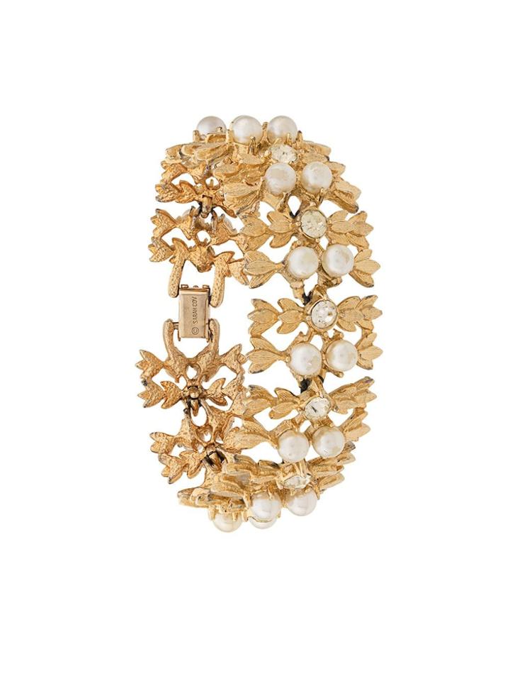 Susan Caplan Vintage 1970s Sarah Coventry Bracelet - Gold