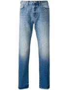 Ps By Paul Smith Faded Straight-leg Jeans, Size: 32/30, Blue, Cotton
