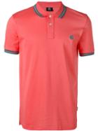 Ps By Paul Smith - Logo Embroidered Polo Shirt - Men - Cotton - Xl, Yellow/orange, Cotton