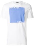 Michael Michael Kors Colour-block Logo Print T-shirt - White
