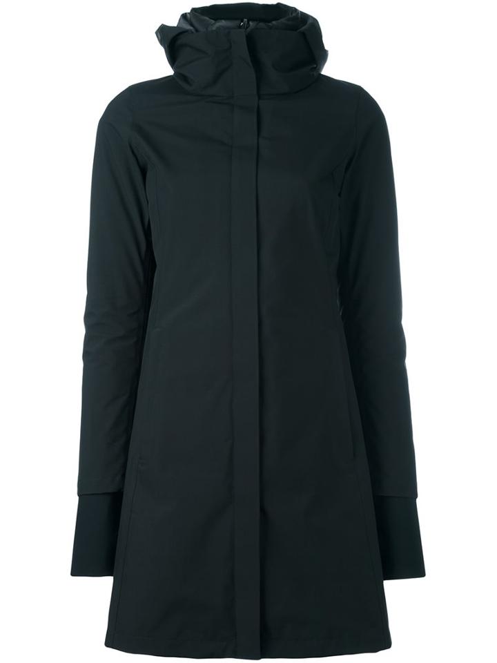 Herno Zip Up Hooded Raincoat