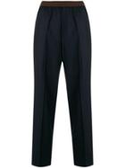 Kolor Embellished Band Trousers - Blue