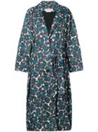 Marni Floral Pattern Coat - White