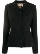 Dolce & Gabbana Pre-owned Slim Buttoned Blazer - Black