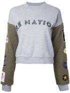P.e Nation - Box Out Sweatshirt - Women - Cotton - L, Grey, Cotton