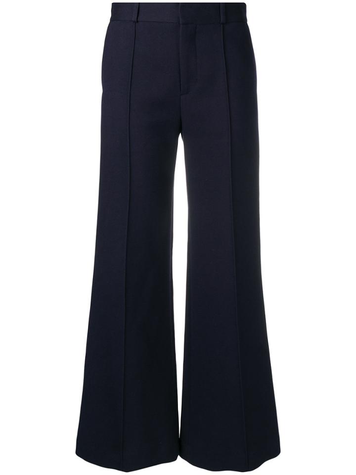 See By Chloé Flared Trousers - Blue
