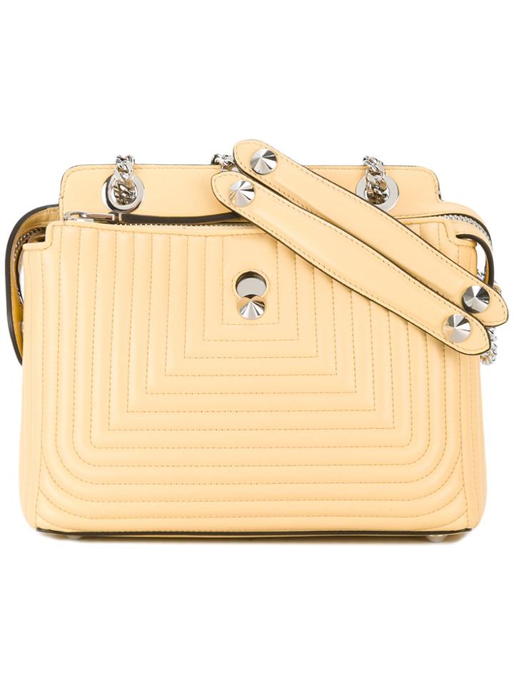 Fendi Dotcom Tote - Yellow & Orange