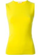 P.a.r.o.s.h. Stretch Tank Top, Women's, Size: Xs, Yellow/orange, Viscose/spandex/elastane/polyamide