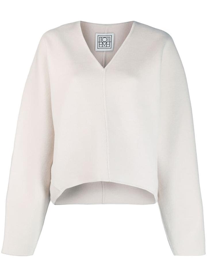 Toteme Rennes Knitted Jumper - Neutrals