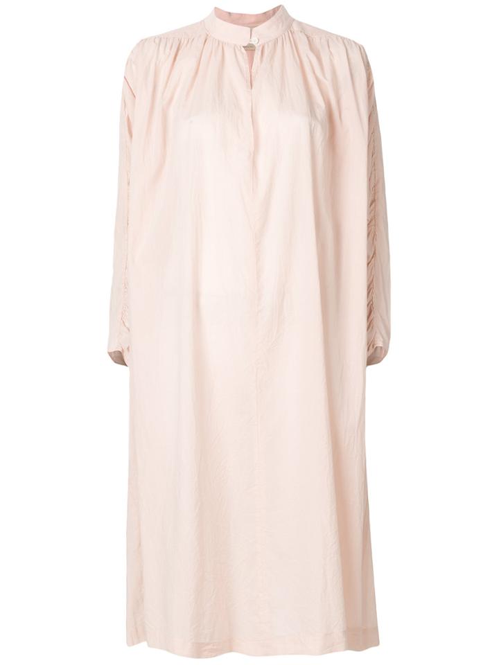 Erika Cavallini Relaxed Shirt Dress - Pink & Purple