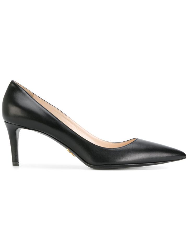 Prada Classic Stiletto Pumps - Black